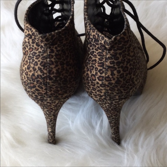 Cheetah Print Booties - Picture 3 of 6